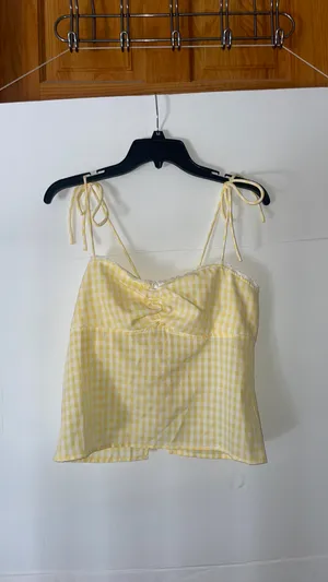 Yellow Crop Top thumbnail 3
