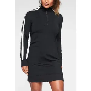 Athleta Circa Track Sweatshirt Black Dress Sz. XS thumbnail 2