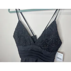Free‎ People We Go Together Dress NWT Sz 4 Black Embellished Beaded $250 LBD thumbnail 6
