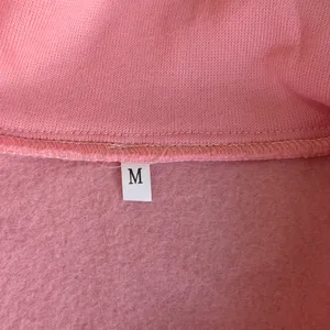 Women's Pink 1/4 Zip High Neck Sweatshirt Size Medium #260635 thumbnail 6