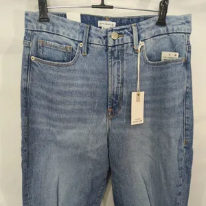 Good American Good Boy Wide Release Hem Jeans thumbnail 3