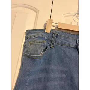 Womens Light Wash Flared Jeans Bell Bottom‎ Denim Casual Pants Size XL thumbnail 5