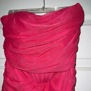 Superdown Sonya Bustier Mesh Dress in Hot Pink Size Small thumbnail 6