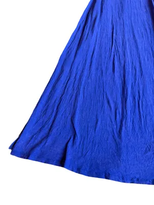 American Eagle Purple Stretchy Maxi Dress Short Sleeve Flowy Size Small Women's thumbnail 5