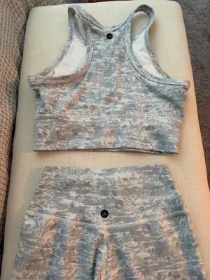 PrAna Yoga matching legging and sports bra set thumbnail 5