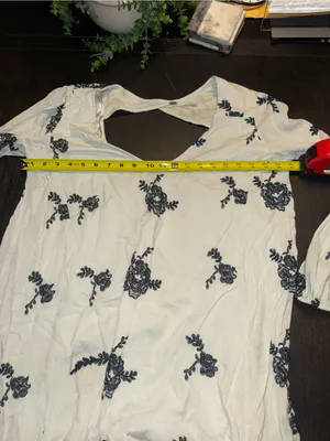 Free People Embroidered Austin Mini Dress Boho thumbnail 4