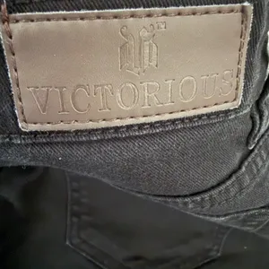 Victorious Men’s Black Stretch Denim Jeans W36 L30 – Cotton Spandex Modern Fit – Excellent thumbnail 6
