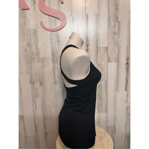 Aspire black tank top with built in sports bra size XSMALL thumbnail 8
