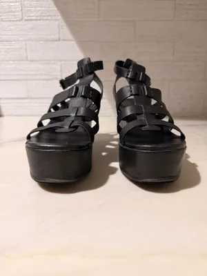 Platform Sandals Euro Summer 90s Grunge Renaissance Festival Cottage Indie Boho thumbnail 2