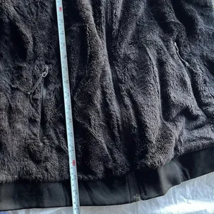 The North Face Full Zip Sherpa Fleece Jacket Women's Size Large Black thumbnail 4