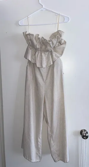 Impeccable pig ruffle jumpsuit thumbnail 1