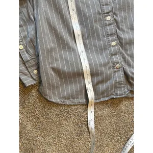 Aerie Off Duty Flannel Pajama Set. Gray/white. Size XXS thumbnail 4