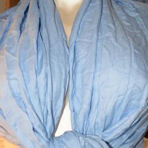 Bijoux Terner Pashmina Scarf, Soft Light Blue thumbnail 2
