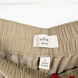 Wilfred Aritzia Womens Tasmin Sundried Olive Wide Leg Lyocell Relaxed Pants S thumbnail 4