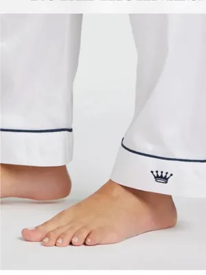 Royal Highnies White Pajama Pants thumbnail 2