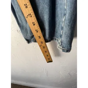 American Eagle Outfitters Vintage Y2k‎ Baggy Jeans Light Wash Bootcut Size 10 thumbnail 6