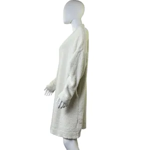Blakeley Womens Cream Popcorn Knit Thunderbird Graphic Longline Cardigan‎ PS thumbnail 7