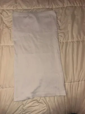 White tube top dress thumbnail 2