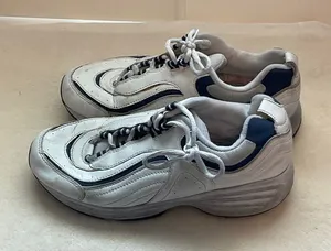 Easy Spirit White and Blue Women's Sneakers thumbnail 1