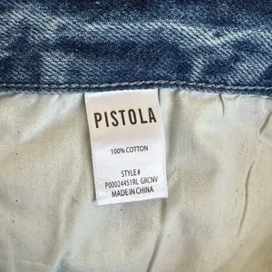 Pistola Distressed Cutoff Denim Shorts thumbnail 4