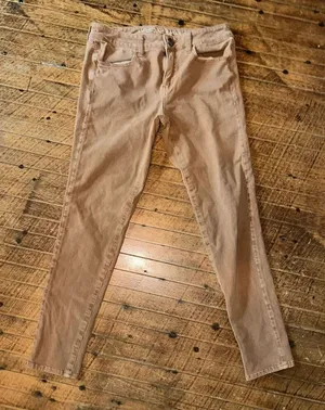 American Eagle 8 tan normcore basic jeggings thumbnail 1