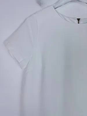 NWT Lulus Shift and Shout Dress Short Sleeves Mini Ivory White Size Small S NEW thumbnail 3