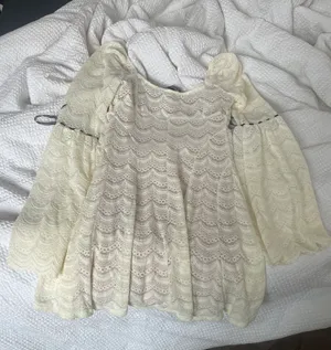 Kimchi Blue White Lace Dress thumbnail 3