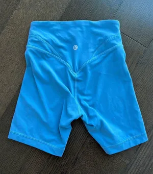 Lululemon utility blue align shorts 6” thumbnail 4