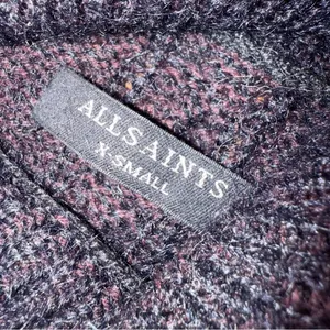 ALLSAINTS Mock-Neck‎ Mohair Sweater Lamma Jumper XS thumbnail 4