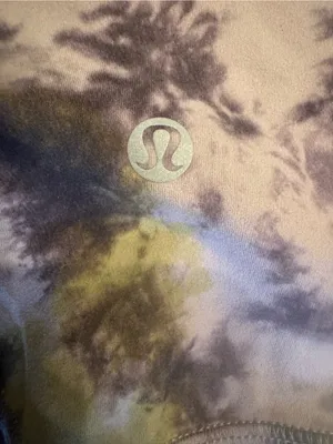 Lululemon Align High‑Rise Leggings – Radial Tie Dye Mauve Grey Multi, Size 10 thumbnail 7