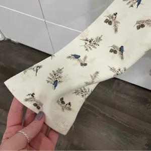Croft & Barrow Off White Patterned Turtle Neck Long Sleeve thumbnail 4