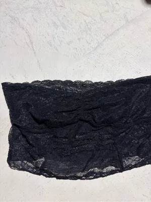 Intimately free people Black Lace strapless bralette medium thumbnail 2