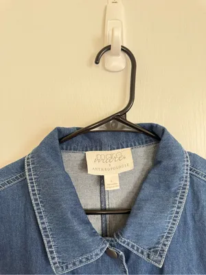 Anthropologie Mare Mare Aya Denim Utility Jumpsuit thumbnail 3
