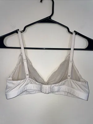 Skims Women’s Fits Everybody Crossover Comfy Lounge Cream Bralette thumbnail 2