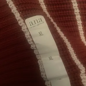 a.n.a Crew Neck Striped Pullover Sweater thumbnail 5