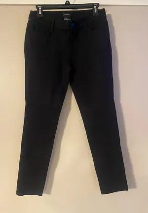 Black fitted Ann Taylor pants thumbnail 1