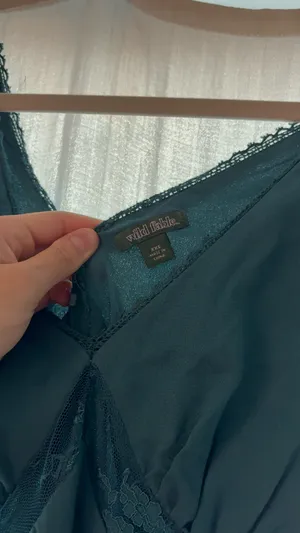 Wild Fable Dress with mesh detail. Such a beautiful color! thumbnail 4
