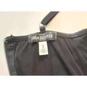 Urban Outfitters Women's Black Satin Corset Top Women's sz. S thumbnail 5