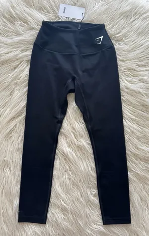 Gymshark Training 7/8 Leggings Black Size XS thumbnail 1