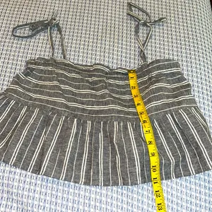 Roxy Ruffled Top size L NWOT thumbnail 6