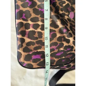 COACH NWT Ocelot Hobo Violet Multi Animal Print F26033 Large Logo thumbnail 10