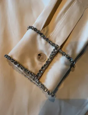 Zara Embellished Blouse thumbnail 5