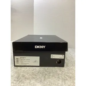DKNY Oaks Logo Lace Up Sneakers Pale Blush Pink Faux‎ Suede Nylon Womens 11 thumbnail 3