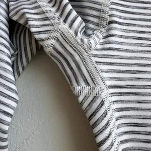 Beyond Yoga Leggings Womens Size Large Black White Stripe Full Length thumbnail 3