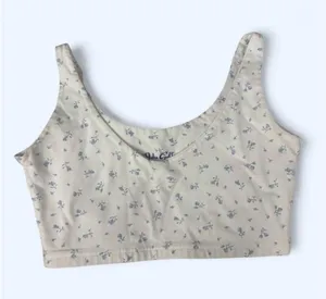 John Galt Floral Crop Top Brandy Melville thumbnail 1