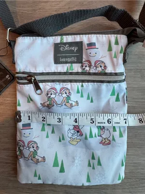 LOUNGEFLY Disney Winter Friends Crossbody Bag NWT thumbnail 4