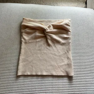 Knit Tube Top White thumbnail 3