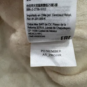 Allsaints Lock Roll Neck Relaxed Fit Sweater Asymmetric Chalk White Size‎ Medium thumbnail 5