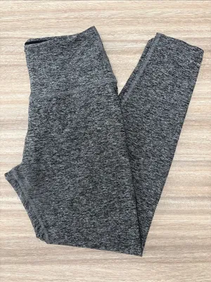 Beyond Yoga Spacedye 7/8 Legging Women Size Medium Grey Black Heather thumbnail 5