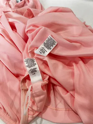 Vintage Vanity Fair Pajama Set Pink Size Small Top And Bottom Nylon thumbnail 8